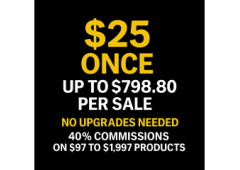 Skip the Upgrades, Still Earn $798.80 Per Sale