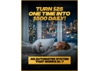 Want to make money online without the hassle? Runs 24/7 (even while you sleep)